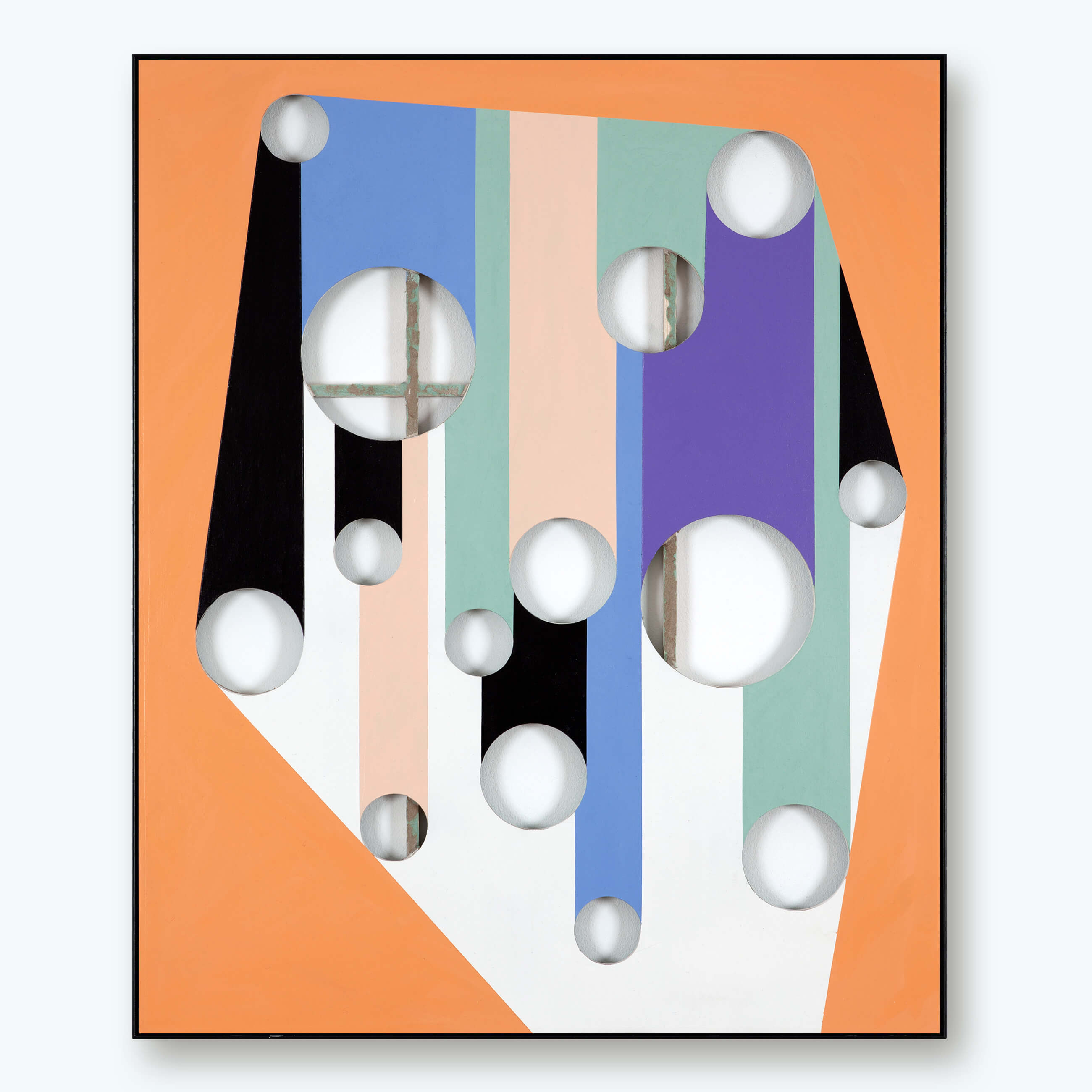 untitled (apricot drop-face), 2021